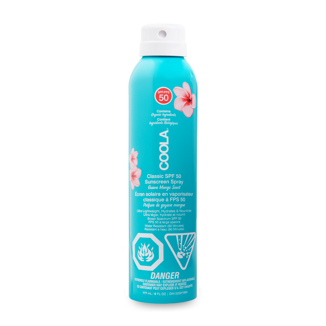 Spray solaire mangue goyage FPS50 - hypoallergene SK dermo esthetique